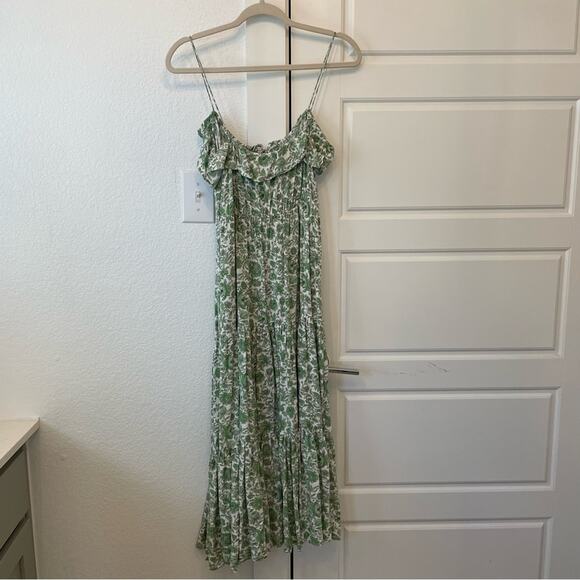 J. Crew Tiered Maxi Dress Tossed Floral - Picture 6 of 10